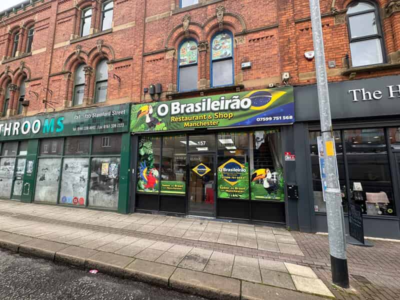 An image of the exterior signage for O Brasileirao.